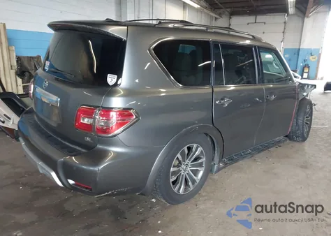 2017 Nissan Armada Sl from USA, damaged, VIN JN8AY2NC7H9501720